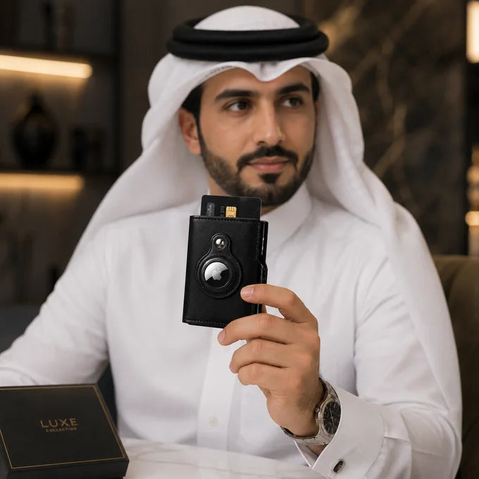 Men's Ultra-thin Smart Wallet Card Clamp