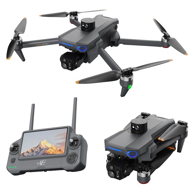 Air 3 Dual 4K Drone with Smart RC & 92 Min Flight | طائرة Air 3 بكاميرتين 4K وريموت ذكي و92 دقيقة طيران